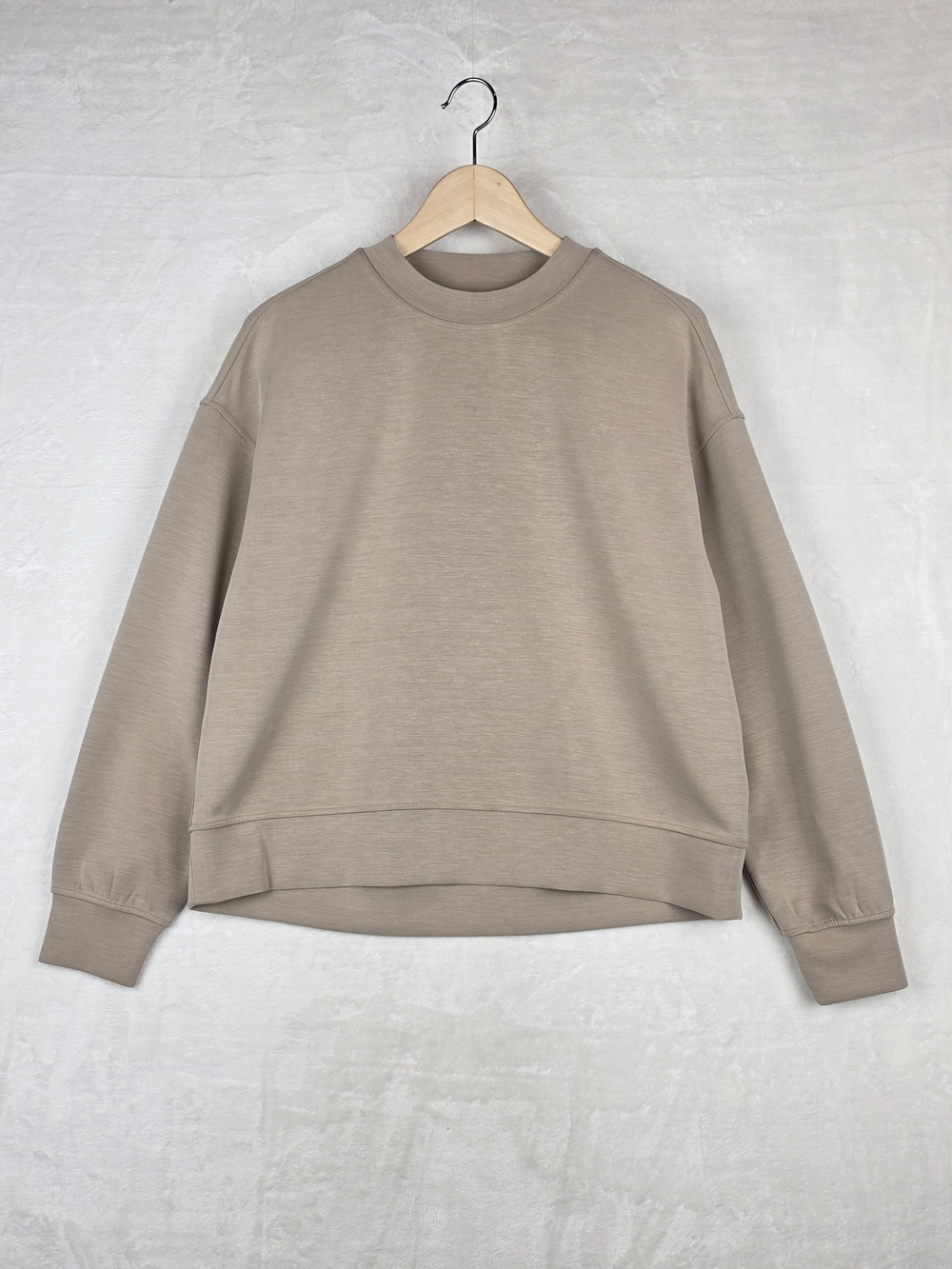 Lululemon Crewneck Sweater Womens XS Tan Taupe Pullover